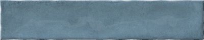Настенная плитка Cifre Mahi Ocean Brillo 5x25 синяя глянцевая