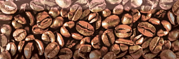 Керамогранит Absolut Keramika AK0573 Monocolor Decor Coffee Beans 03 10x30 кофейный глянцевый кухонная тематика