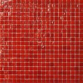 Мозаика Rose Mosaic AJ97 Galaxy 32.7x32.7 красная глянцевая, чип 15x15 квадратный
