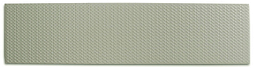Настенная плитка WOW 127137 Texiture Pattern Mix Sage 6,25x25 оливковая матовая рельефная моноколор (9 паттернов)