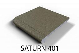 Ступень угловая Элит Бетон Saturn 401 33х33 зеленая глазурованная матовая под камень