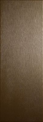 Настенная плитка APE 78797424 Crayon Bronze Rect 31.6x90 металл / коричневая матовая / рельефная моноколор / под ткань / обои