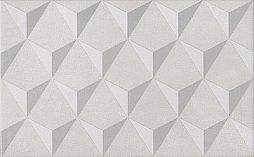 Декор Kerama Marazzi HGD\A583\6437 Корредо 40х25 светло-серый матовый натуральный под бетон / орнамент / штукатурку