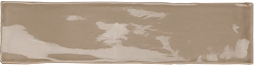 Настенная плитка Harmony 16184 Poitiers Latte/30 7.5x30 коричневая матовая моноколор