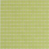 Мозаика ROSE MOSAIC A60 Matrix color 2 (размер чипа 10x10 мм) 31.8x31.8 оливковая глянцевая моноколор