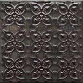 Декор Kerama Marazzi STG\A522\5115 Камбон 20x20 черный матовый с орнаментом