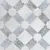 Декоративная плитка Alborz Ceramic ALCDLE3030 Decor Leon Rect 30x30 серая матовая с орнаментом