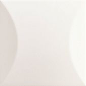 Настенная плитка Ava La Fabbrica 192041 Up Cuscino White Matte 10x10 белая матовая моноколор выпуклая