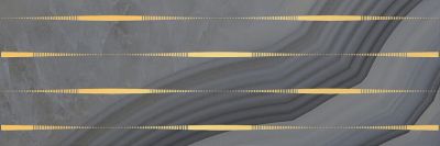 Декоративная плитка Laparet VT\C40\60082 х9999217169 Agat 60x20 серая глянцевая линии