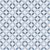 Керамогранит Realonda RLD000020 Orly Blue 44.2x44.2 бело-голубой матовый с орнаментом