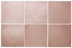 Настенная плитка Equipe 24971 Magma 13.2x13.2 розовая глянцевая моноколор