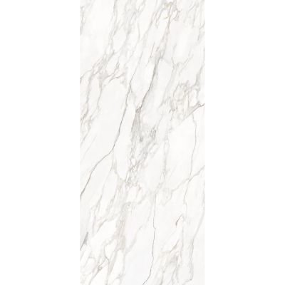 Керамический слэб StaroSlabs С0005676 Carrara Bianco Elegance Polished 120x280 белый полированный под мрамор