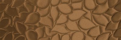 Настенная плитка Sanchis Home 78800872 Leaf Colours Copper 33x100 золотая матовая / рельефная моноколор