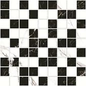 Мозаика Grasaro G-270(272)/G/M01 270(272)/G/M01/300x300x9 (Gt-270/G/M02) Микс Marble Classic 30x30 черно-белая глянцевая 