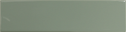Настенная плитка DNA Match Sage Gloss 6.25x25 зеленая глянцевая моноколор