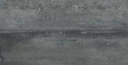 Керамогранит Geotiles 53744 Mars Titanio 60х120 графит лаппатированный под металл в стиле лофт
