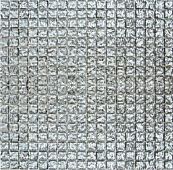 Мозаика Роскошная мозаика МС 628 30х30 моно платиновая/серая/черная глянцевая, чип 15х15 квадратный