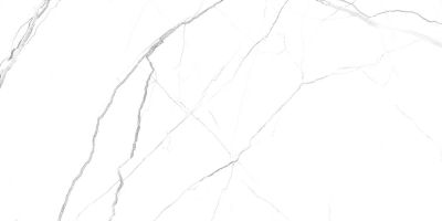 Настенная плитка Global Tile GT121VG 50х25 белая глянцевая под мрамор