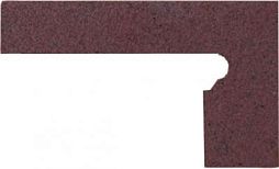Плинтус угловой Gresan 0043218 Плинтус угловой правый ZANQUIN R FIORENTINO ONIX 40х25 фиолетовый матовый под камень