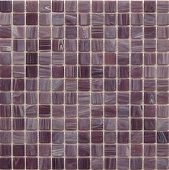 Мозаика JNJ mosaic 05.126 (размер чипа 20x20 мм) 32.7x32.7 фиолетовая глянцевая авантюрин