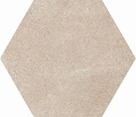 Керамогранит Equipe 22096 Hexatile Cement Mink 17,5х20 бежевый матовый под цемент